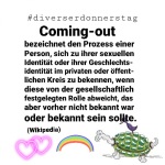 #diverserdonnerstag: Coming-Out
